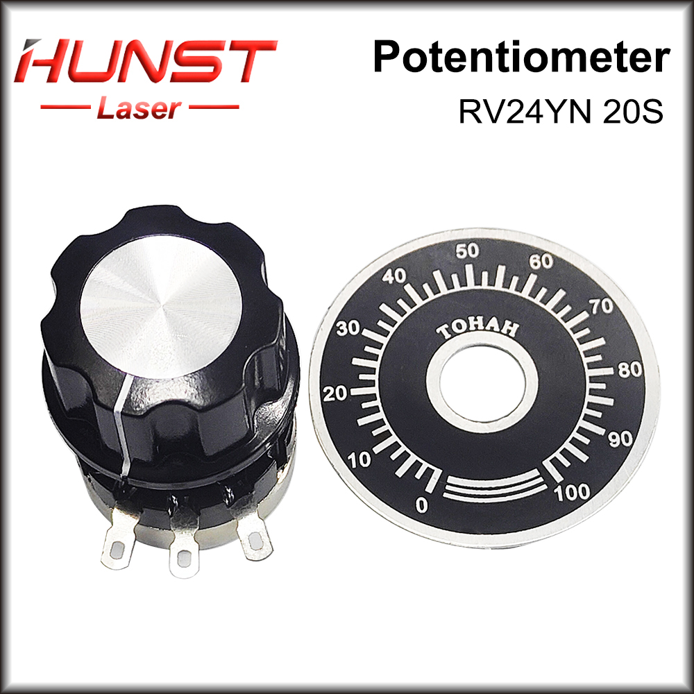 Industrial Laser Cutter - Инверторный однооборотный потенциометр скорости HUNST RV24YN