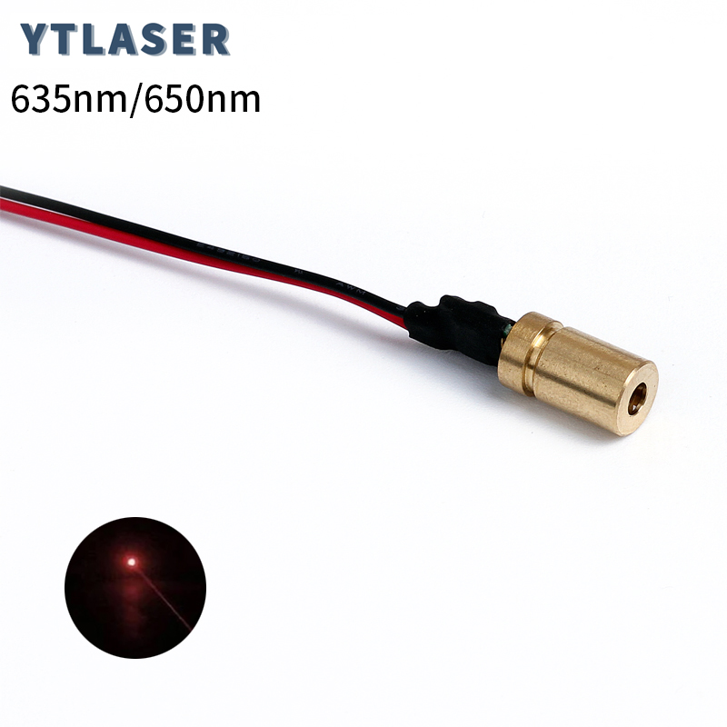 Industrial Grade Laser - D6x10mm 635nm 650nm Лазер с красной
