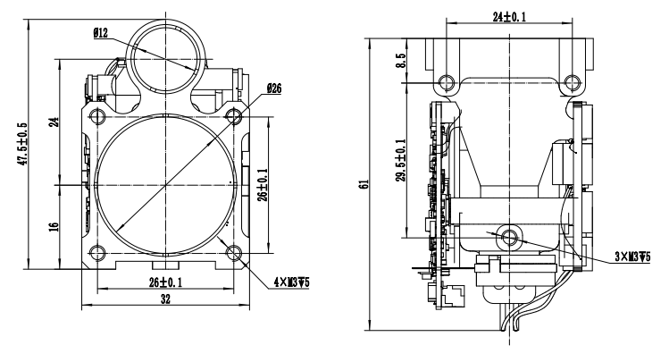 Industrial Grade Laser - Новый лазерный дальномерный модуль EYOUNG EFC-10000B