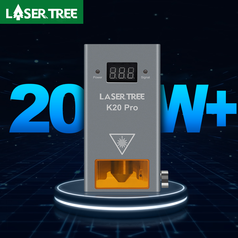 LASER TREE K20 20 Вт оптическа – обзор и цена Industrial Laser Cutter