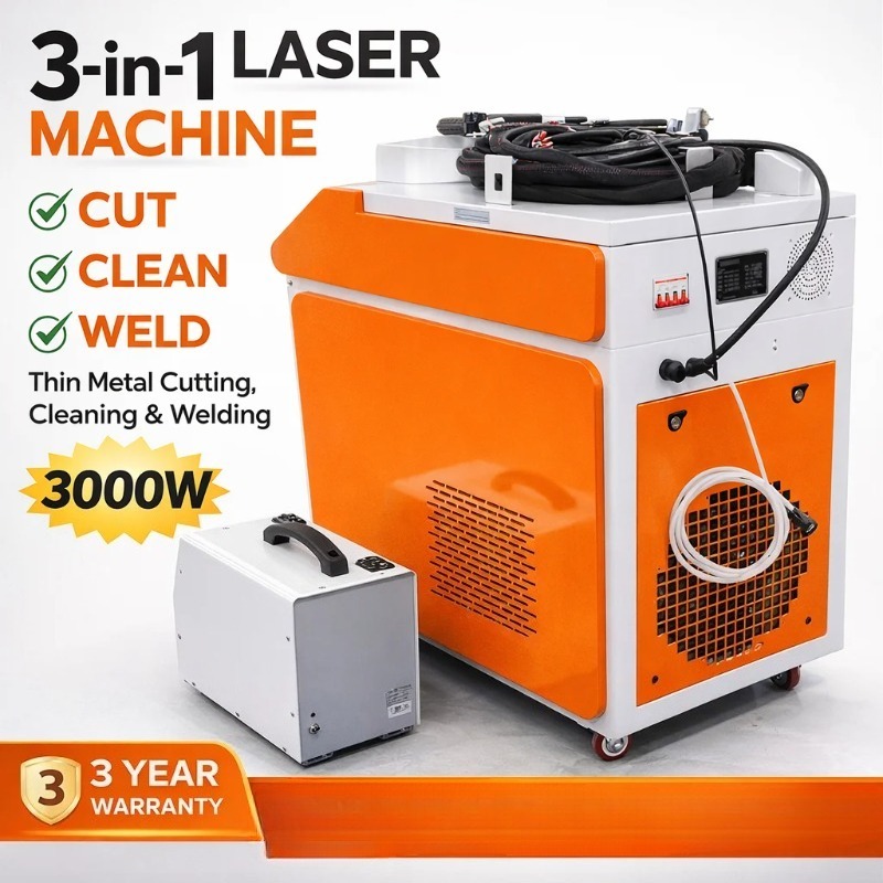Сварочный аппарат 3-в-1: лазер – обзор и цена Industrial Laser Cleaning