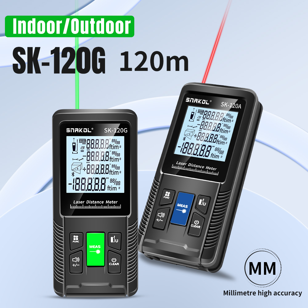 Лазерный дальномер Snakol 40 м – обзор и цена Industrial Laser Tape Measure