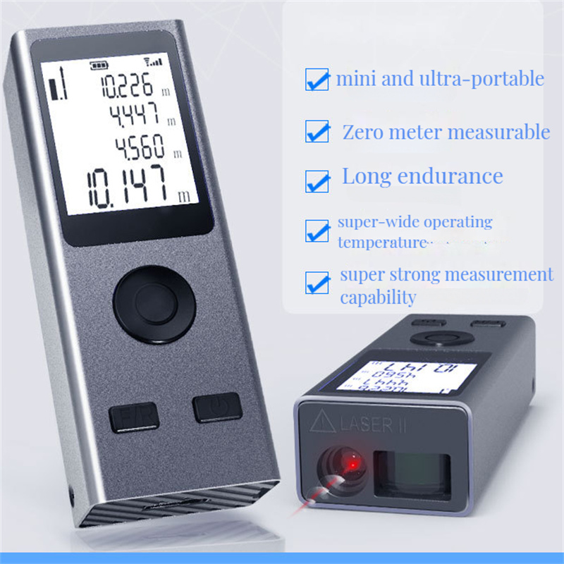 Умный лазерный дальномер, инте – обзор и цена Industrial Laser Tape Measure