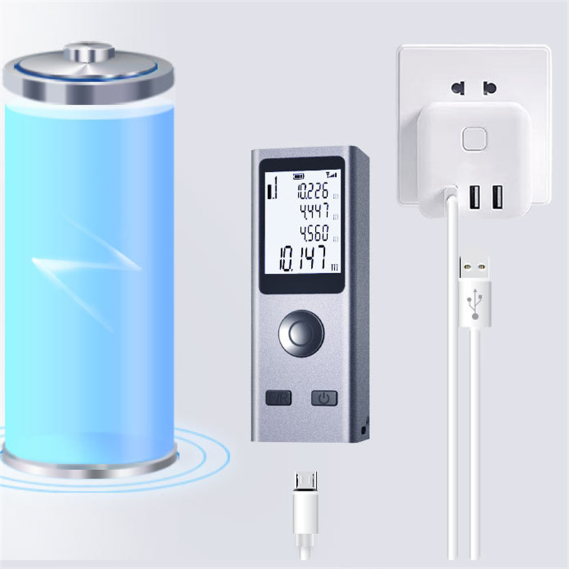 Умный лазерный дальномер, инте – обзор и цена Industrial Laser Tape Measure