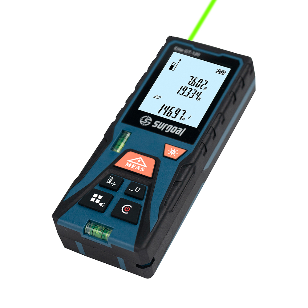 Лазерный дальномер 120 м с пуз – обзор и цена Industrial Laser Tape Measure
