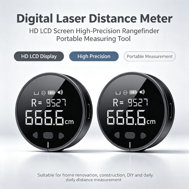 Цифровой лазерный дальномер DU – обзор и цена Industrial Laser Tape Measure